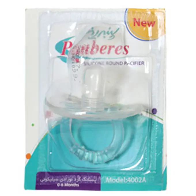 تصویر از پستانک معمولی 0 تا 6 ماه پنبه ریز 4002A