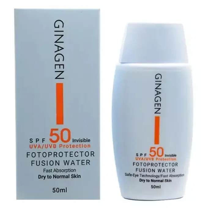 تصویر از کرم ضد آفتاب صورت پوست معمولی تا خشک SPF50+ بزرگسالان   ژیناژن 50 ml بی رنگ کیمیا ژن ایرسا ایران