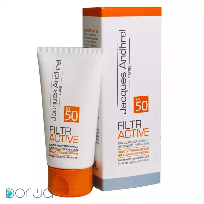 تصویر از کرم ضد آفتاب صورت پوست چرب SPF50+ بزرگسالان   ژاک آندرل 50 ml بی رنگ توسعه کسر آسیا ایران