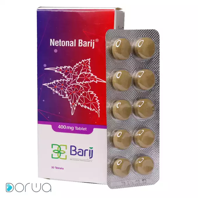 تصویر از قرص خوراکی نتونال باریج اسانس 400 mg 30 عددی  باریج اسانس ایران