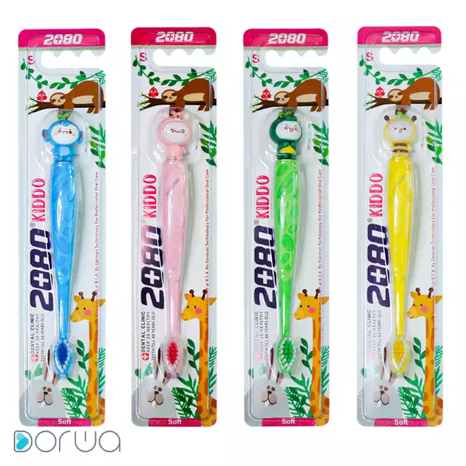 تصویر از مسواک نرم کودکان 1 عددی کیدو 2080 بهداشت سلامت آریا اندیشان ایران