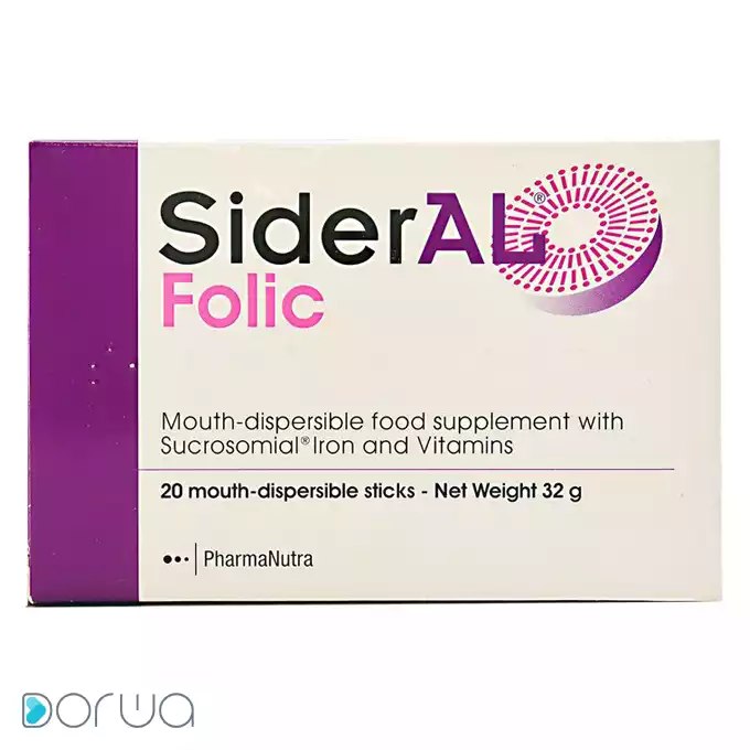 تصویر از ساشه سیدرال فولیک فارمانوترا 20 عددی  کیمیا سلامت ایرانیان ایران