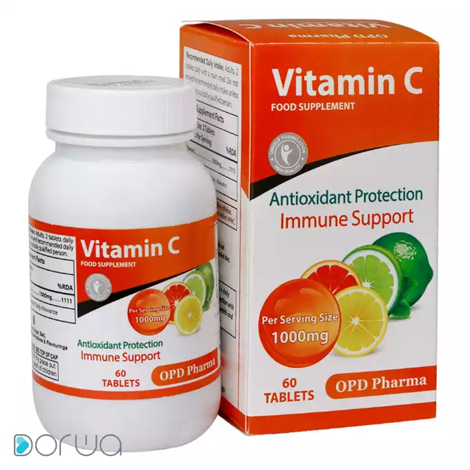 قرص ويتامين C 1000 ميلي گرم ماكسيمم پاور او پي دي فارما 60 عدد copy.webp