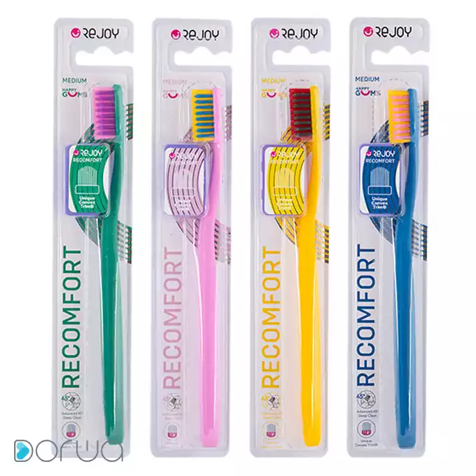 تصویر از مسواک نرم بزرگسالان  1 عددی ری کامفورت ریجوی 727 شکوفا منش ایران