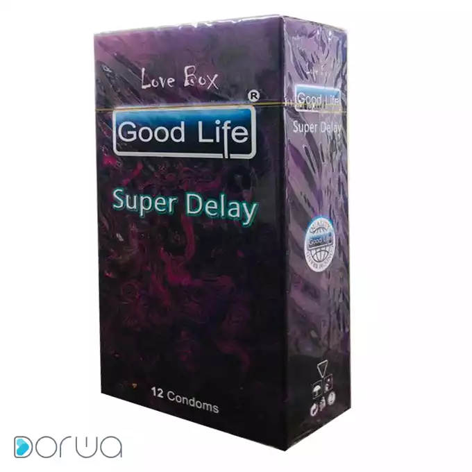 تصویر از کاندوم تاخیری خاردار سوپر دیلی گود لایف 12 عددی بنیان پوشش کاسپین