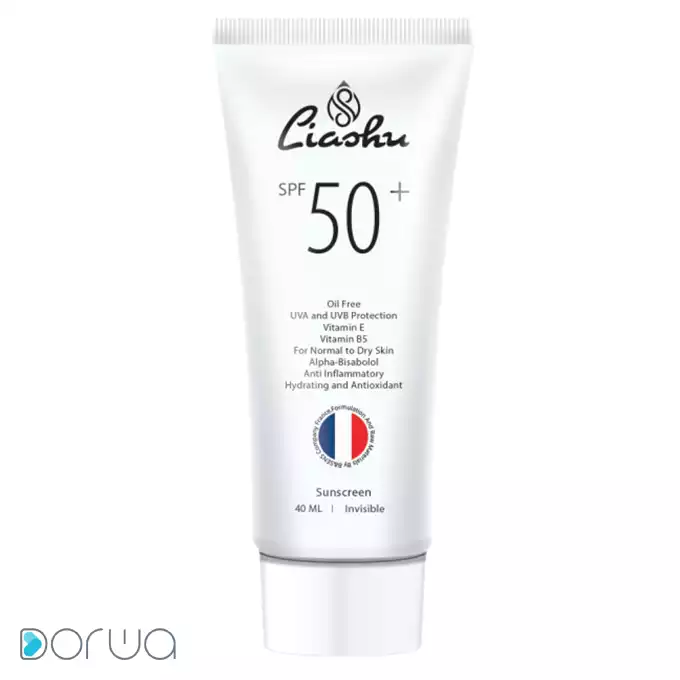 كرم ضد آفتاب +50 SPF بي رنگ لياشو.webp