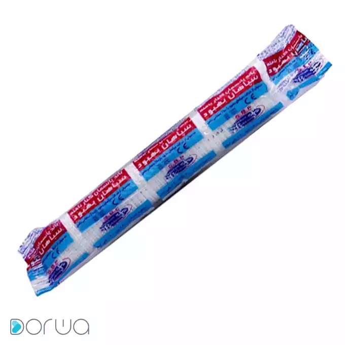 تصویر از باند پانسمان کنار بافته استریل سپاهان بهبود 15 cm