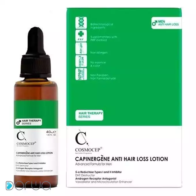 تصویر از محلول تقویت کننده و ضد ریزش انواع مو مردانه  کازموسپ 30 ml