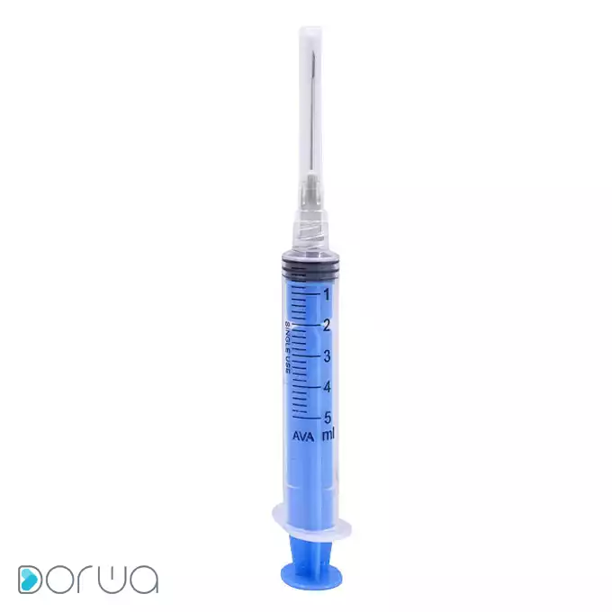 تصویر از سرنگ معمولی 5 cc لوئرلاک آوا