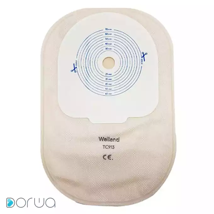 تصویر از کیسه کلستومی مات یک تکه ته بسته وللند XTC913