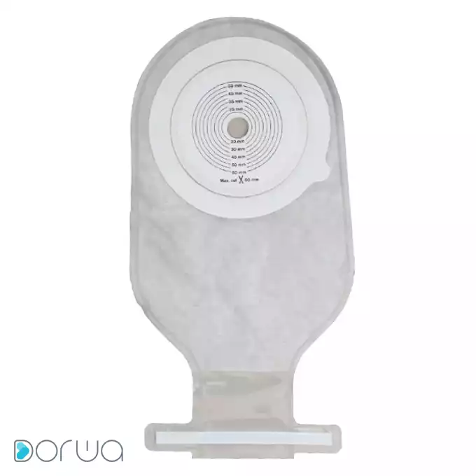 تصویر از کیسه کلستومی/ ایلئوستومی مات یک تکه ته باز  کلوپلاست 6360