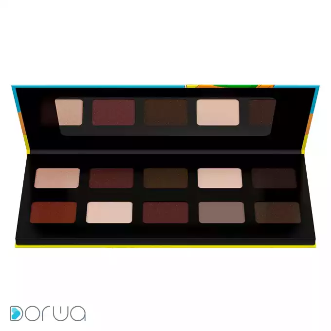 تصویر از سایه چشم 10 رنگ candy and tandy کالیستا