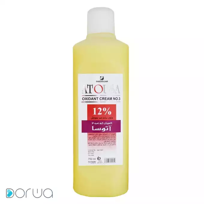 تصویر از اکسیدان 12 %  آتوسا 750 ml