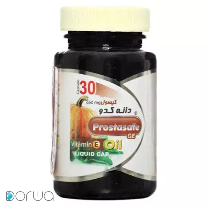 تصویر از کپسول پروستا سیف جی ای 650 mg گیاه اسانس 30 عددی داروسازی گیاه اسانس دکتر سلیمانی ایران