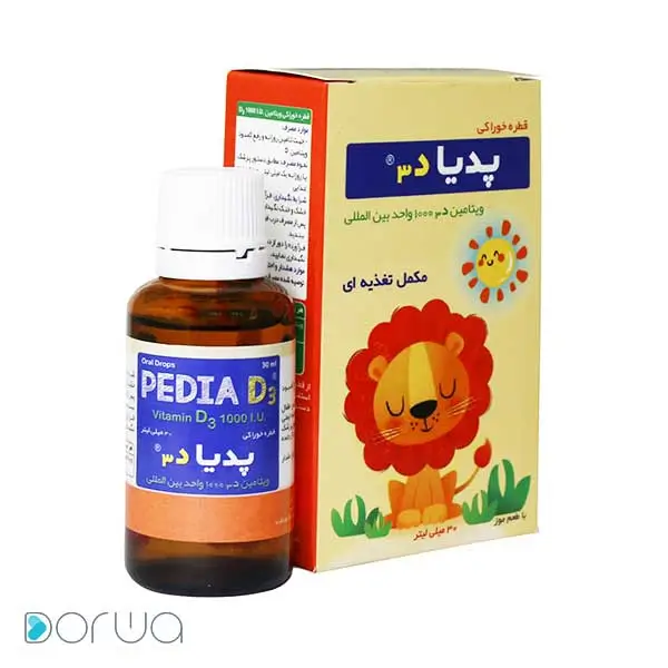 تصویر از قطره پدیا D3  شایگان 30 ml طعم موز دارو افشان شایگان ایران