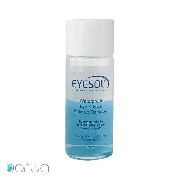 تصویر از محلول پاک کننده تخصصی آرایش ضد آب آیسول 150 ml