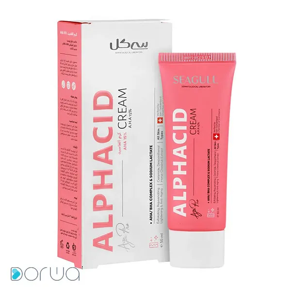 تصویر از کرم AHA 15% انواع پوست آلفاسید سی گل 50 ml لابراتوار دکتر اخوی
