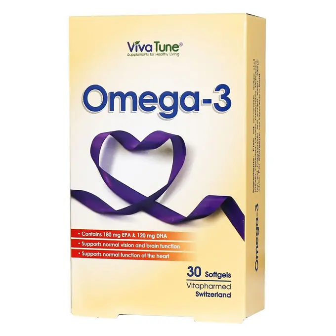 كپسول نرم ژلاتيني امگا 3 ويواتيون 30 عددي.jpg
